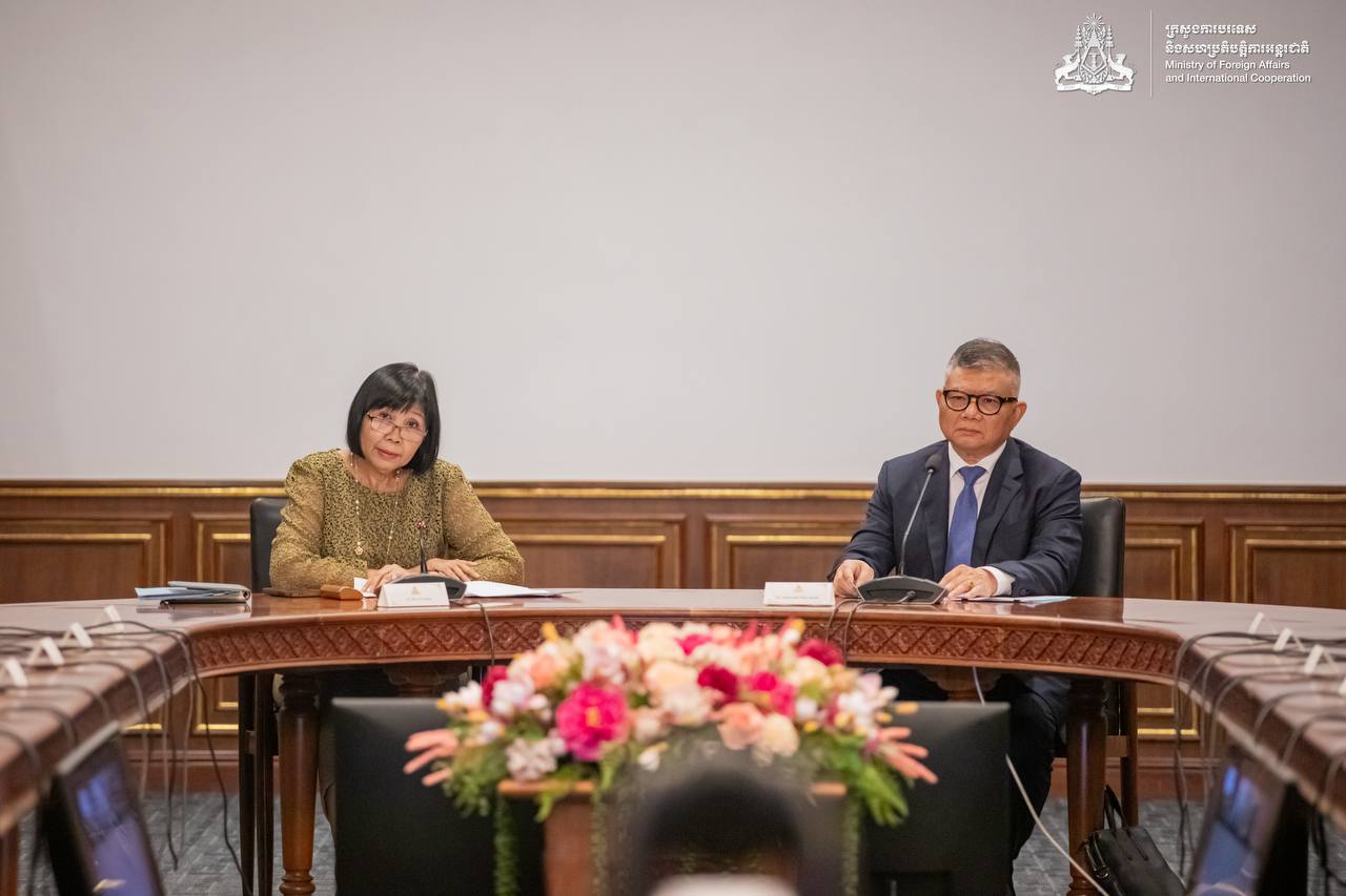 Diplomatic Briefing on the Progress of Combating Online Scams in Cambodia